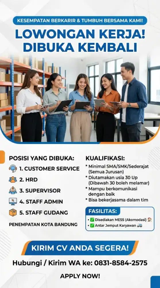Loker Bandung...