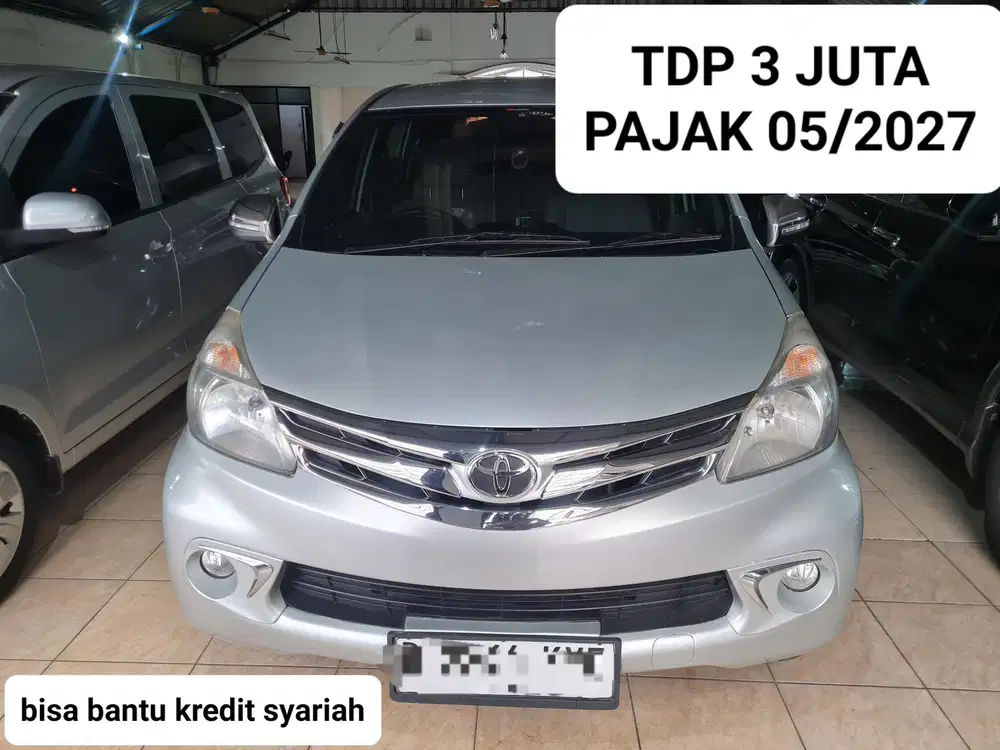 TDP 3 JUTA Toyota Avanza G MANUAL 2014