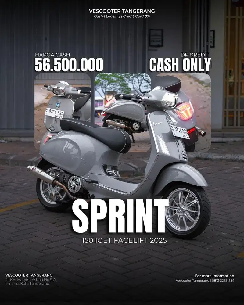VESPA SPRINT 150 IGET FACELIFT 2025