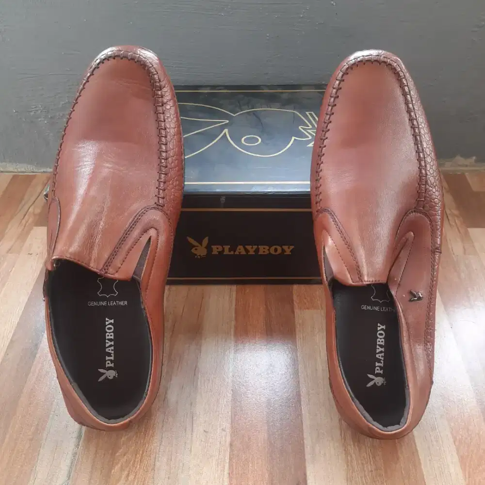 Sepatu Playboy Size.43 warna Coklat