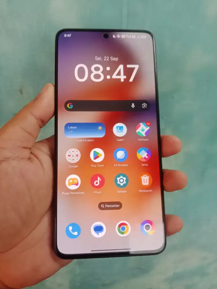 Poco X6 5G ram 12/256gb fullset siap pakai orian cakep