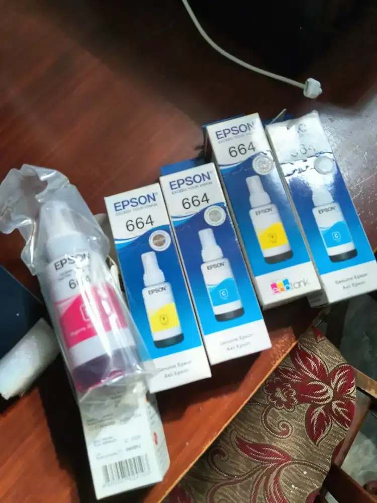 Tinta Epson 664 baru murah original