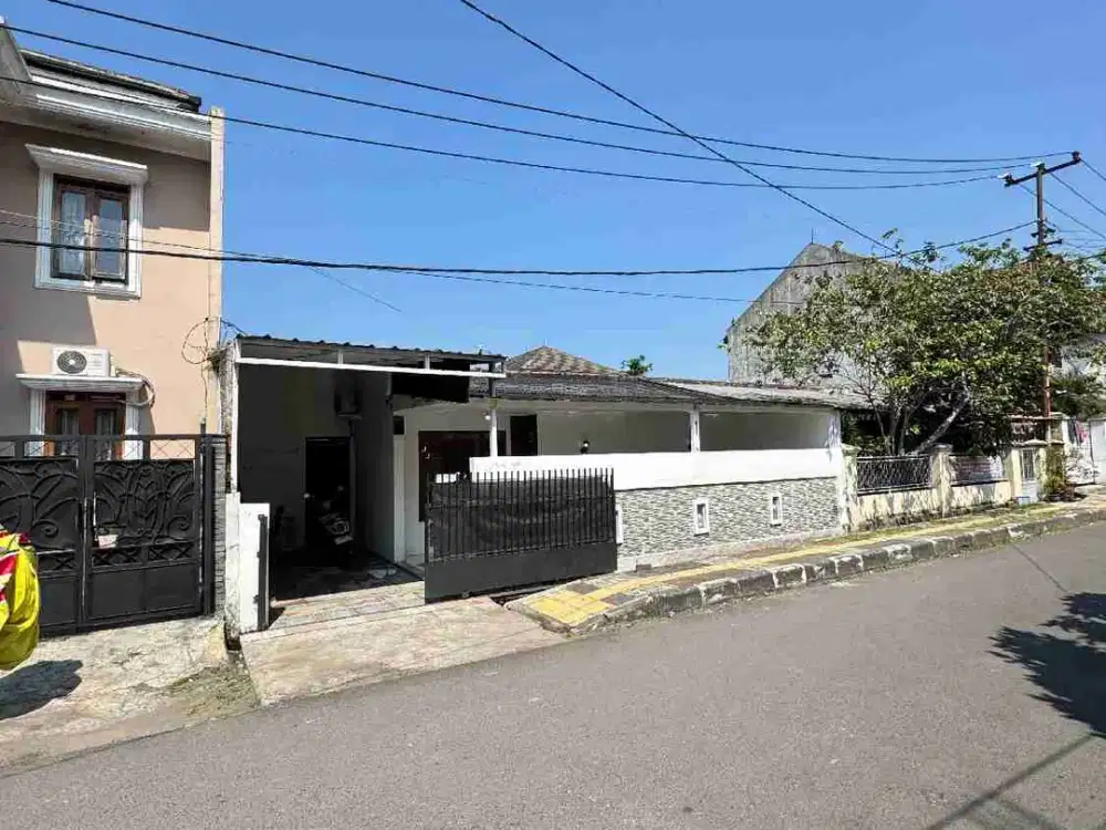 rumah canti full renovasi komplek jaka purwa dekat tol buahbatu