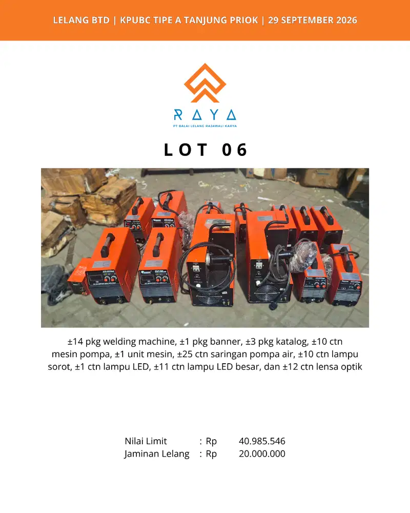 WELDING MACHINE, MESIN POMPA, SARINGAN POMPA AIR DLL