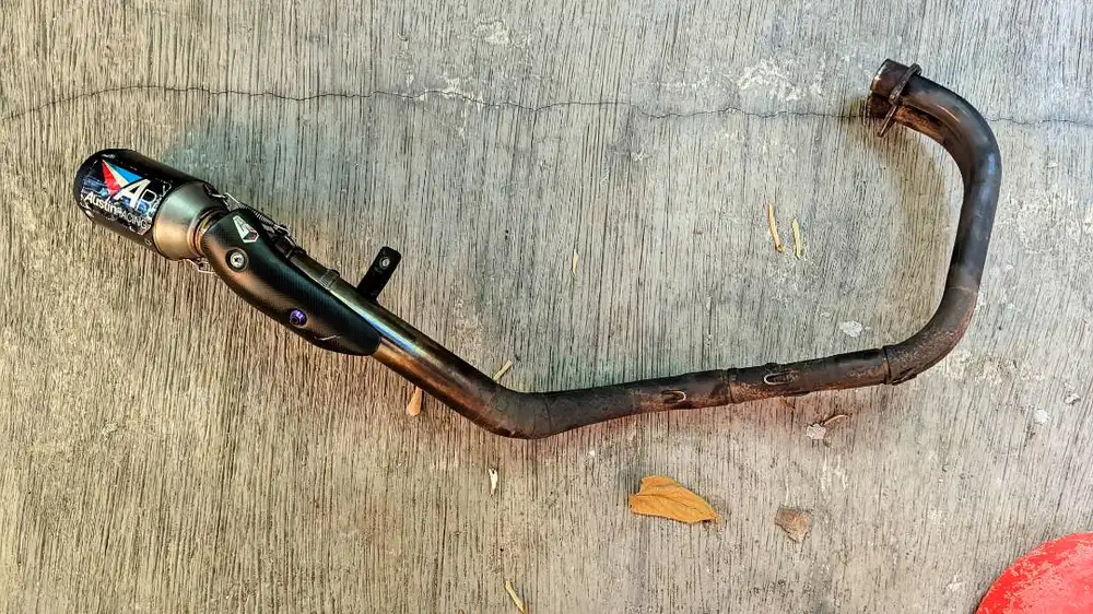 Knalpot Austin Racing GP1R Short Fullsystem (Copotan CBR250RR)