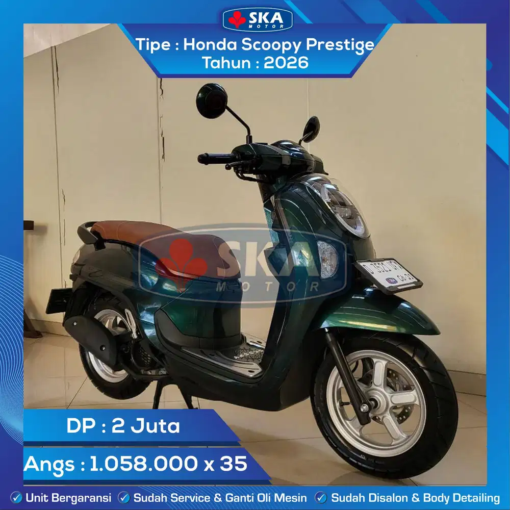 Honda Scoopy Prestige Tahun 2026