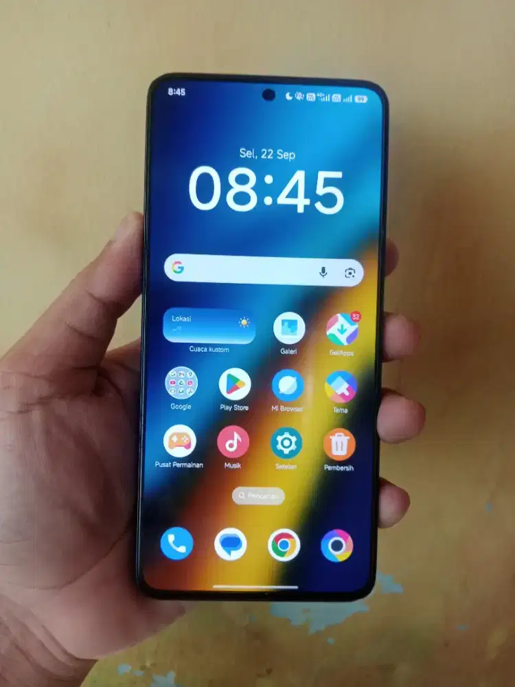 Poco X6 5G Nfc ram 12/256gb fullset nominus orian lecet pemakaiain