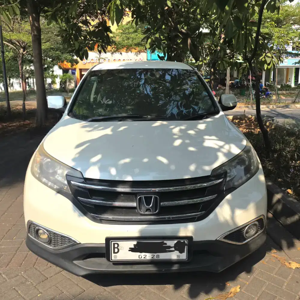 CRV 2400cc 2013 Putih Mulus Terawat Tangan 1