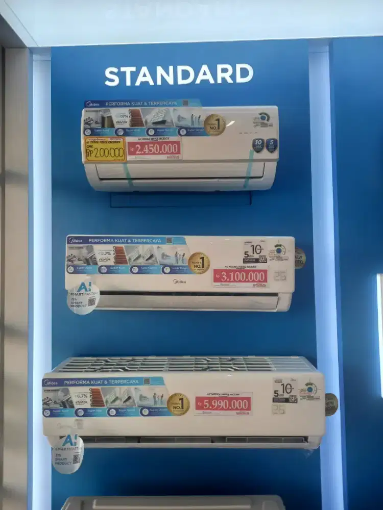 JUAL CICILAN AC MIDEA
