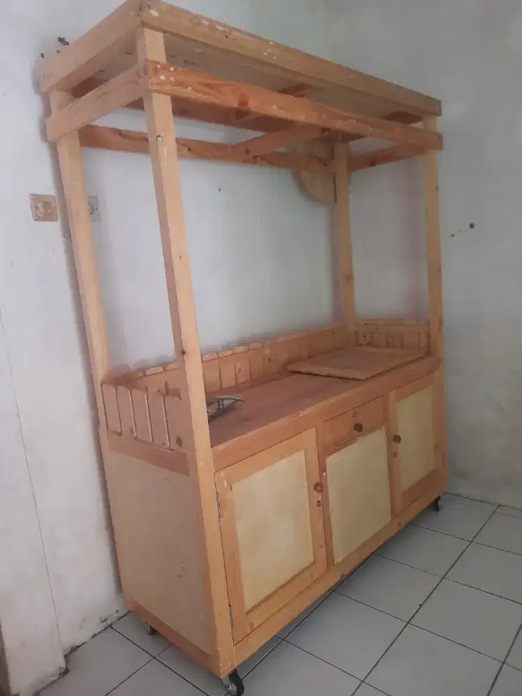 Jual gerobak baru