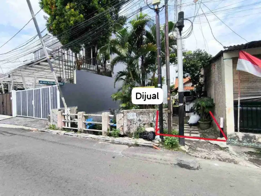 Dijual rumah 1,65 M nego, luas tanah 139 meter di Menteng dalam Tebet Jakarta Selatan