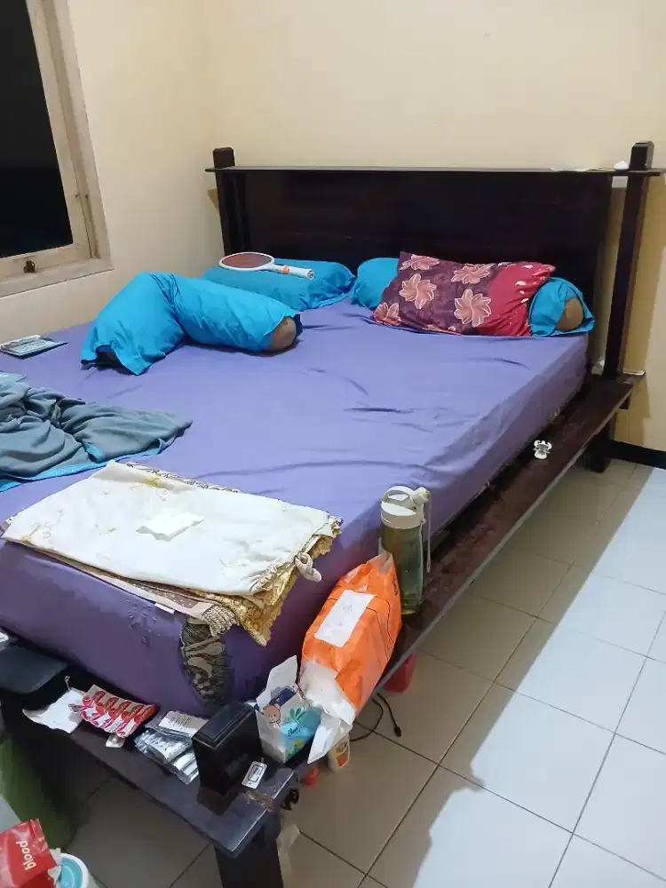 spring bed & dipan jati