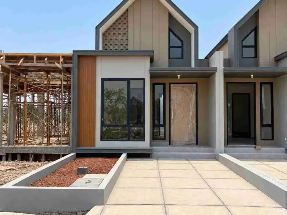 Rumah Pusat Kota Di CBD Parkland podomoro karawang Viola 45/75 1 lantai