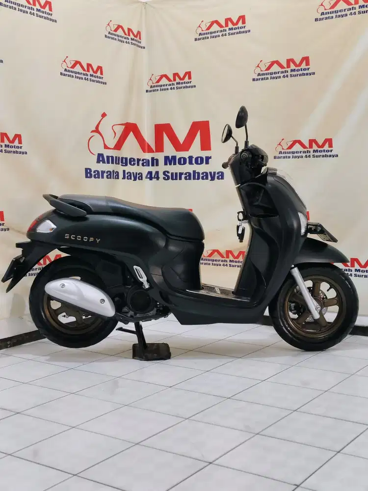 Am Barata #Honda New Scoopy Prestige Tahun 2024 warna Hitam Doff
