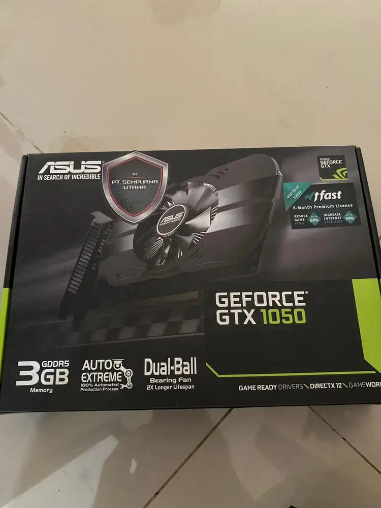 Asus Geforce GTX 1050