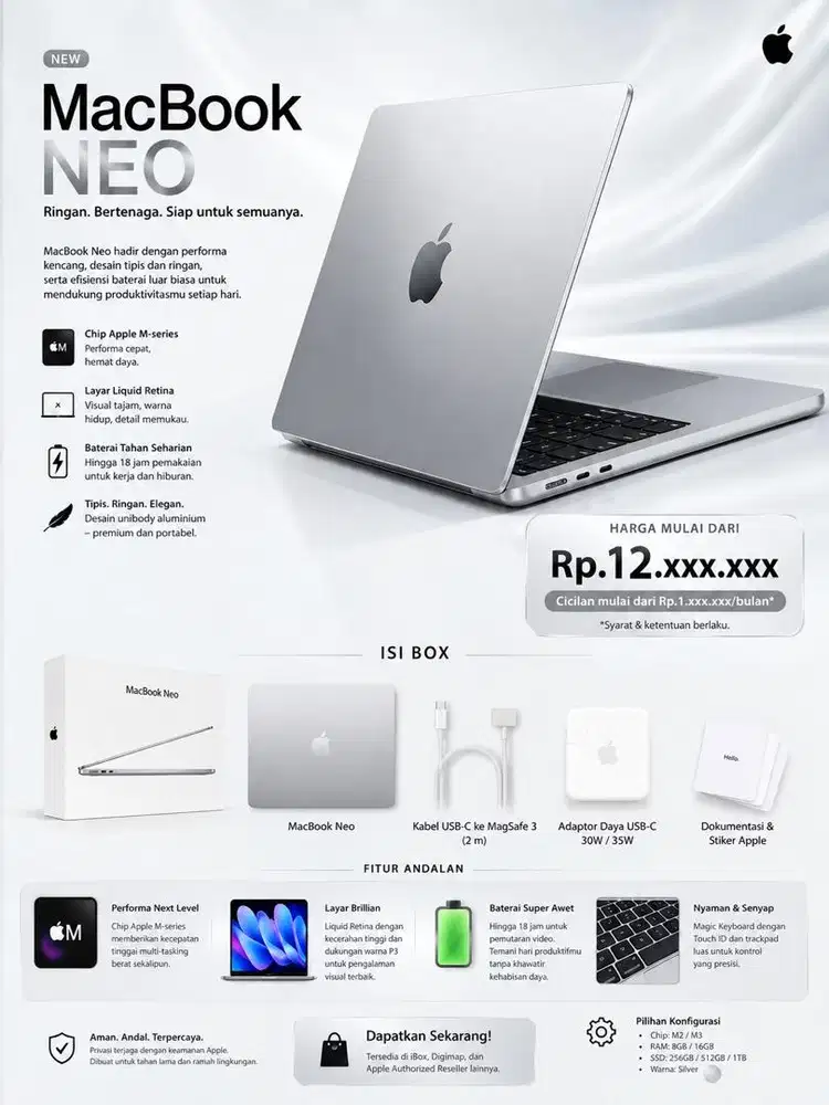 MACBOOK NEO 8/256GB
