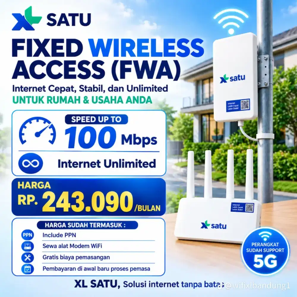 pasang WiFi XL satu