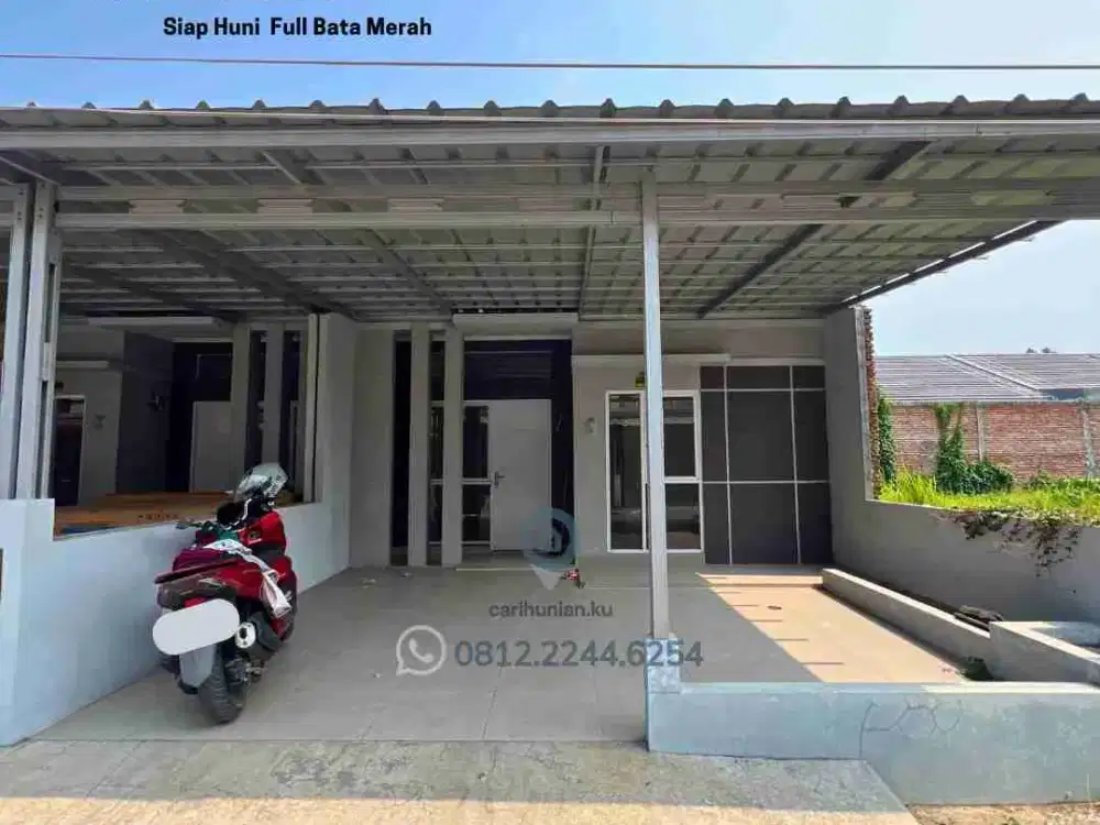 Rumah Ready Stok 45/93 Bata Merah Pusat Kota Karawang Harga 835 Juta Dp 0%
