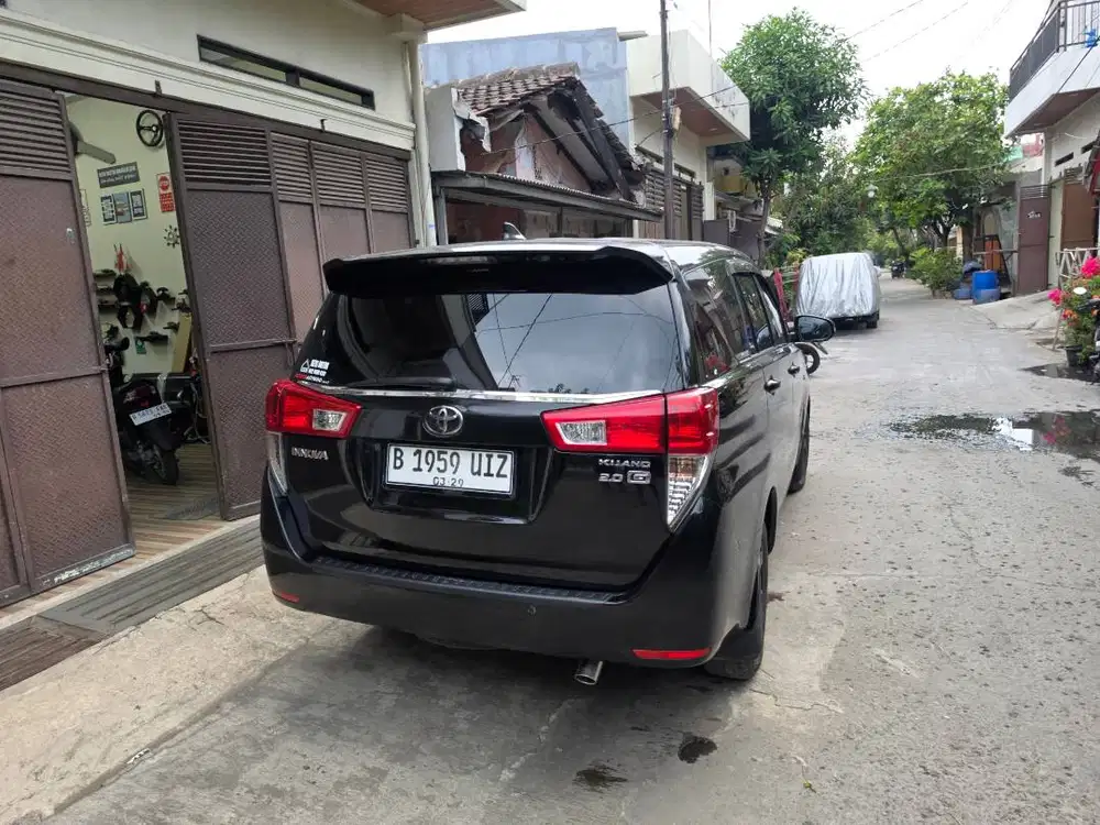 Toyota Kijang Innova Inova Reborn G AT Matic Tahun 2017 Hitam , 2018