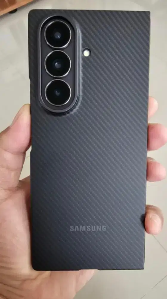 Samsung Galaxy Fold 7 Fullset, Grs Resmi, No Minus, Bonus Case Karbon