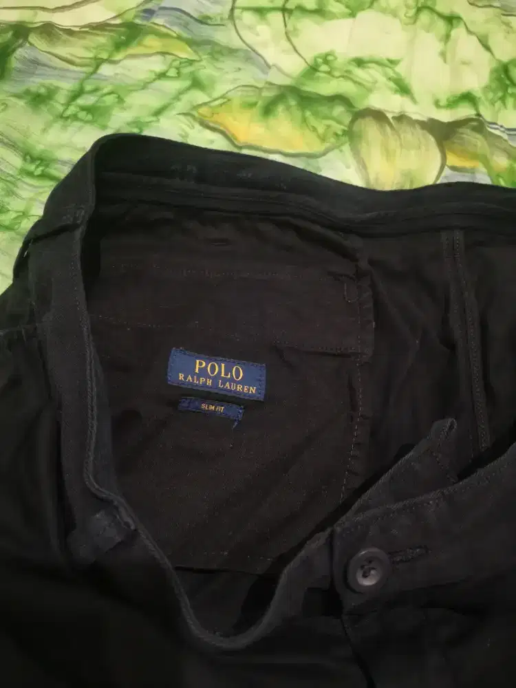 Celana Cargo POLO RALPH LAUREN/ Biru Dongker/Size 42 (ORIGINAL)