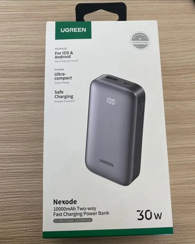 powerbank ugreen 30watt