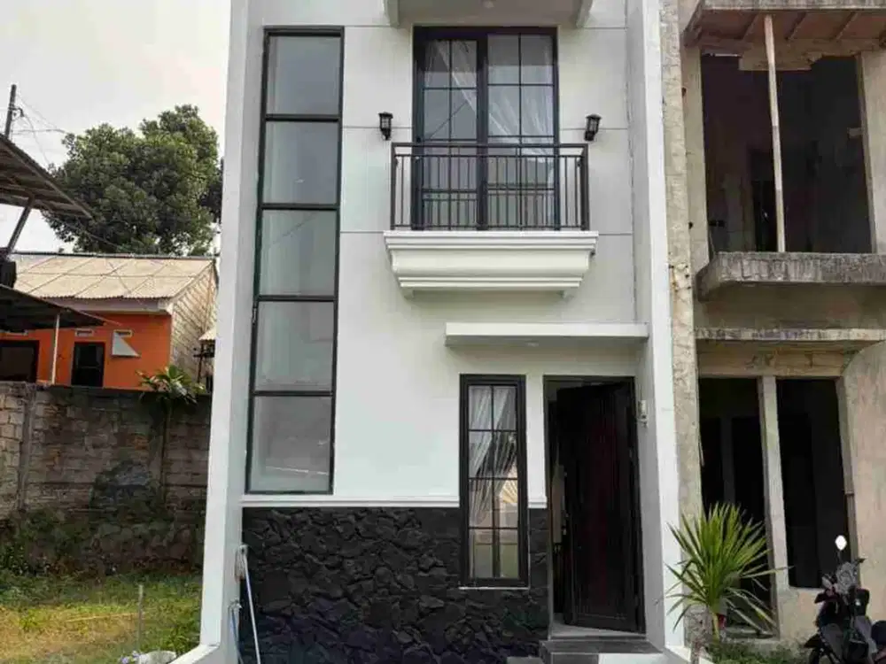 rumah murah 2 lantai akses langsung jln raya 3 min ke gdc