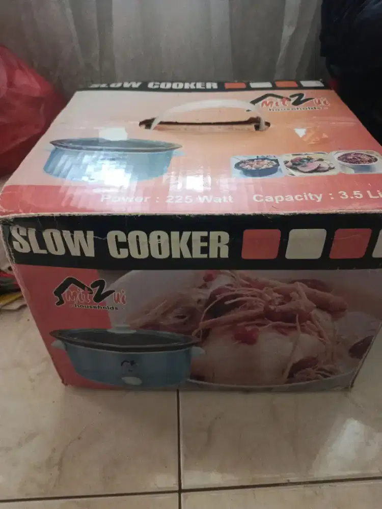 slow cooker mitzui baru belum pernah pakai