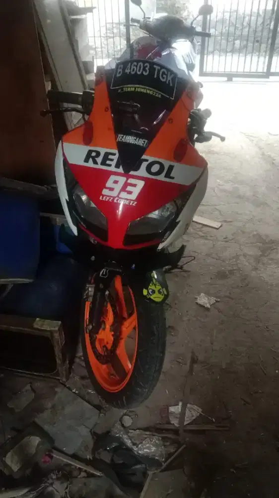 Gaduh CBR ss kumplit pajak of plat b