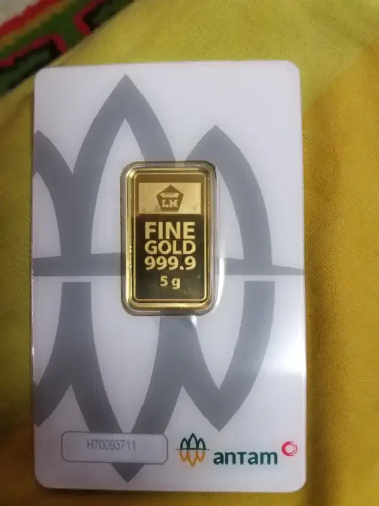 Emas Antam Logam Mulia (LM) 5 Gram