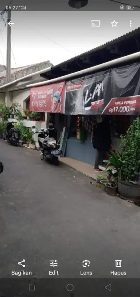 Rumah second dijual 450jt(103m²)perumahan jl kemang Sukmajaya DEPOK