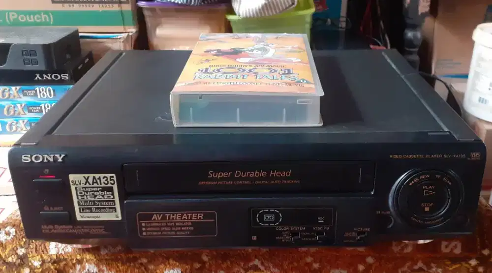 VIDEO VHS SONY SLV-XA135 - MULTI SYSTEM (AV THEATER)
