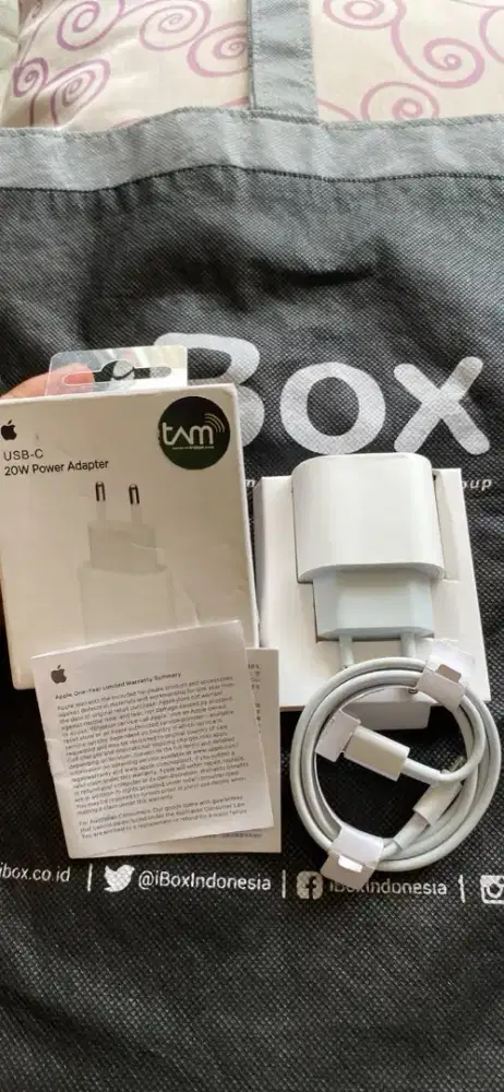 Charger iPhone original 20W C to L
