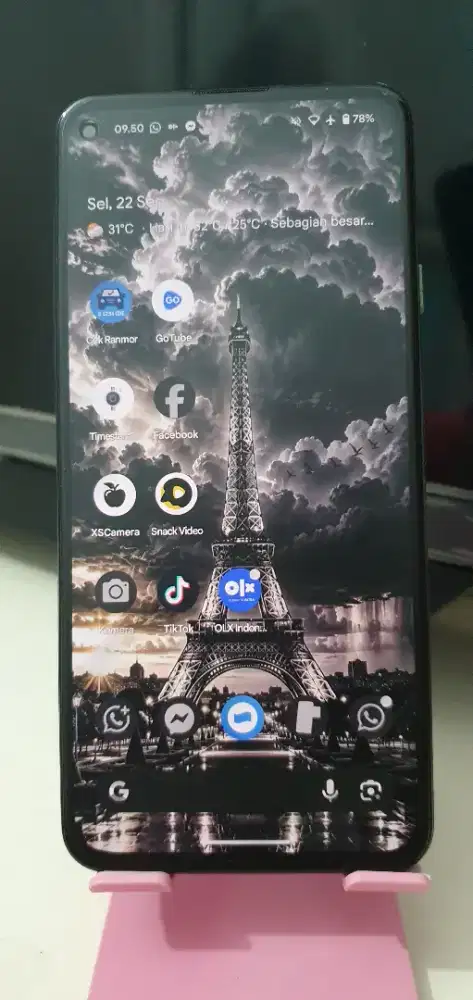 google pixel 5a5G ram 6/128 snapdragon 765G wifi only tinggal rewrite