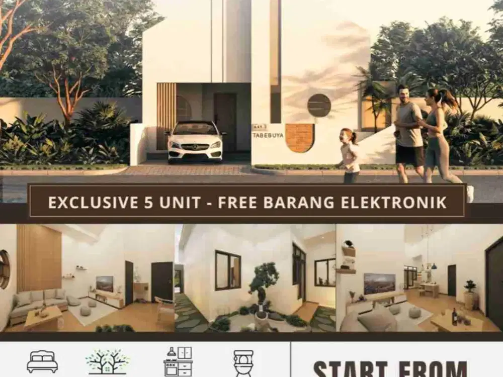 rumah 3 kamar tanah besar akses langsung jln raya pemda