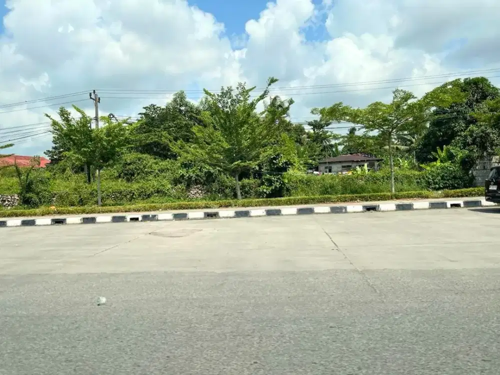 Dijual tanah kosong jl. soekarno hatta depan pasar pagi arengka pekanbaru