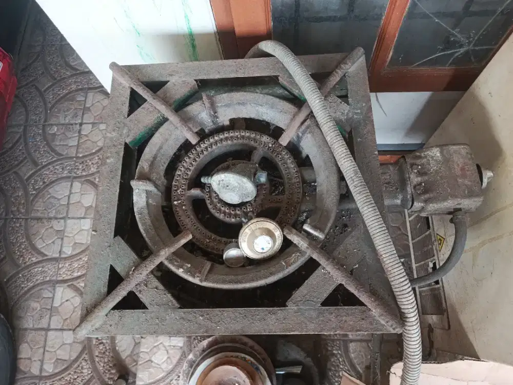 kompor komersial tungku satu