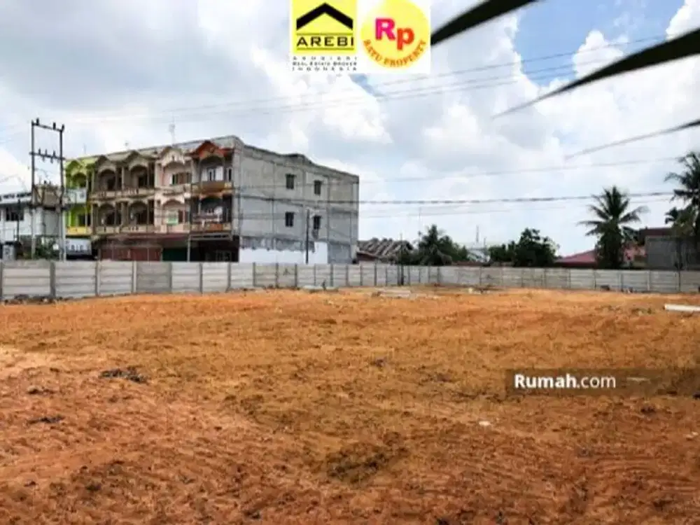 Dijual tanah jl. soekarno hatta arengka 1 pekanbaru