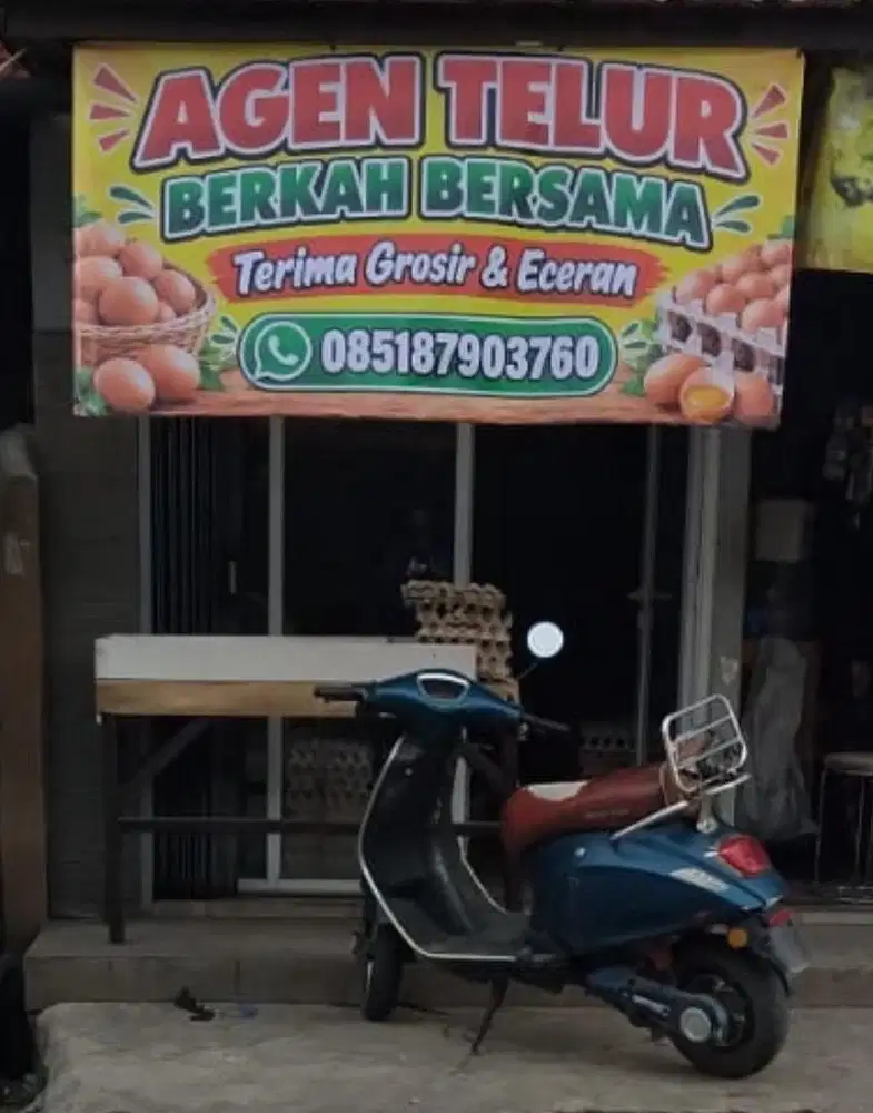 Telur Ayam Grosir & Retail Minimal