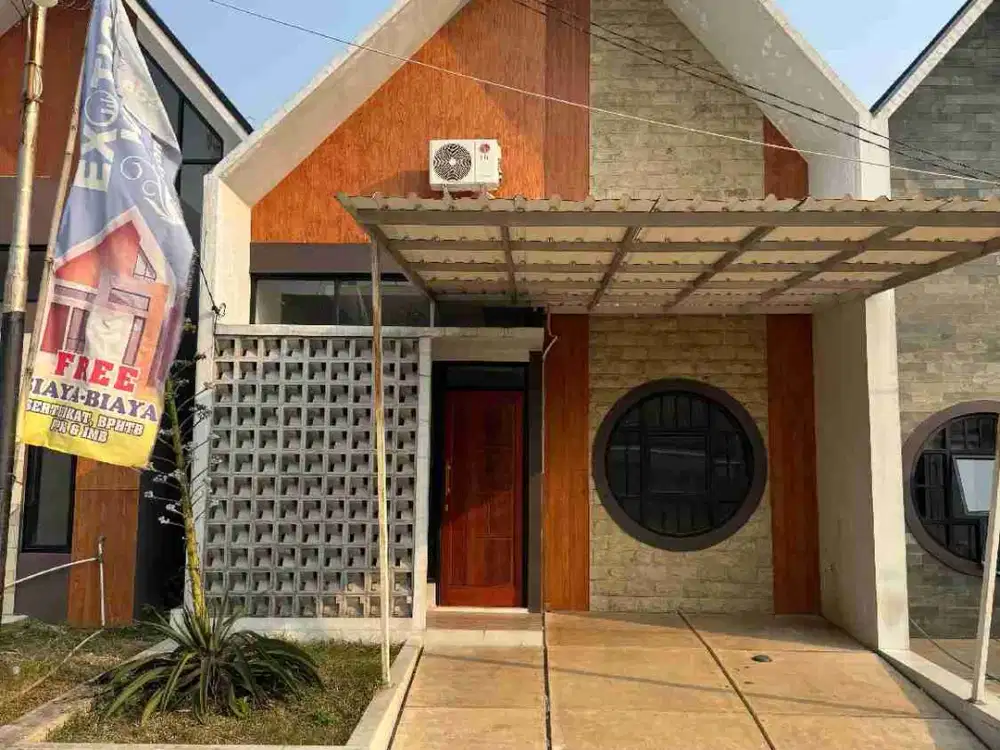 rumah bata merah 5 menit ke stasiun Bojonggede akses langsung jln raya