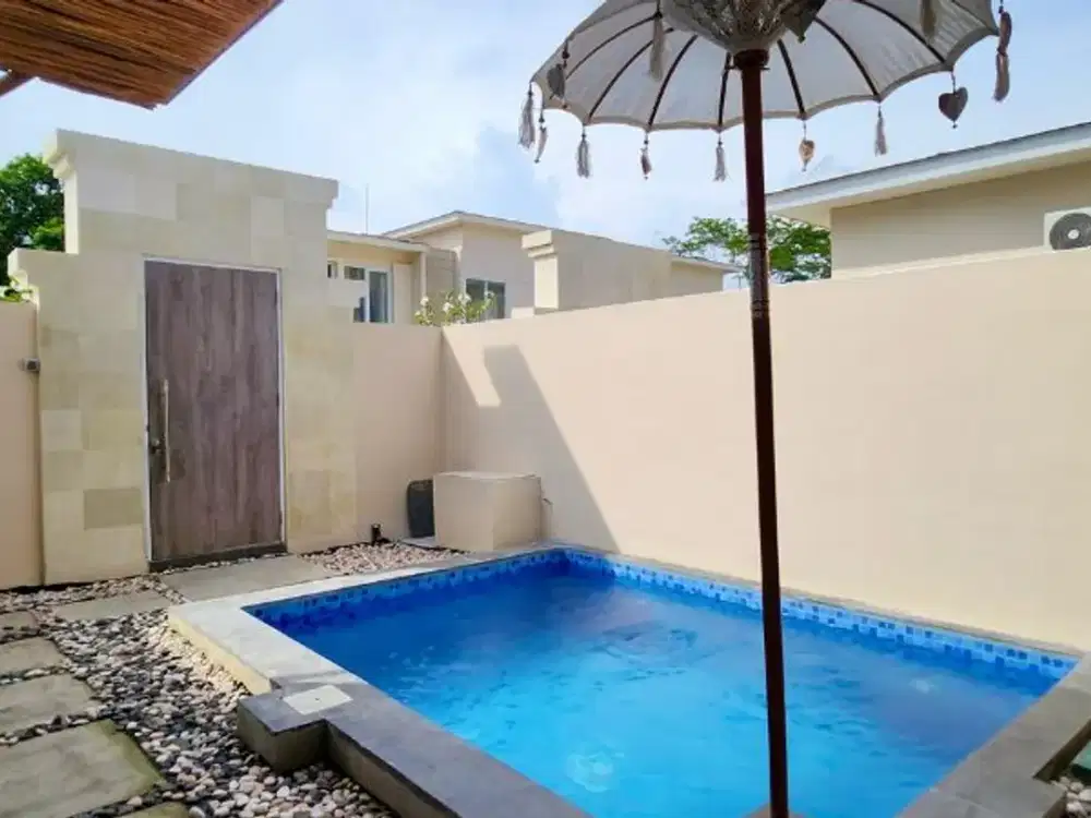 RESORT STYLE LIVING WITH PRIVATE POOL FOR SALE IN DHARMAWANGSA NUSA DUA BADUNG