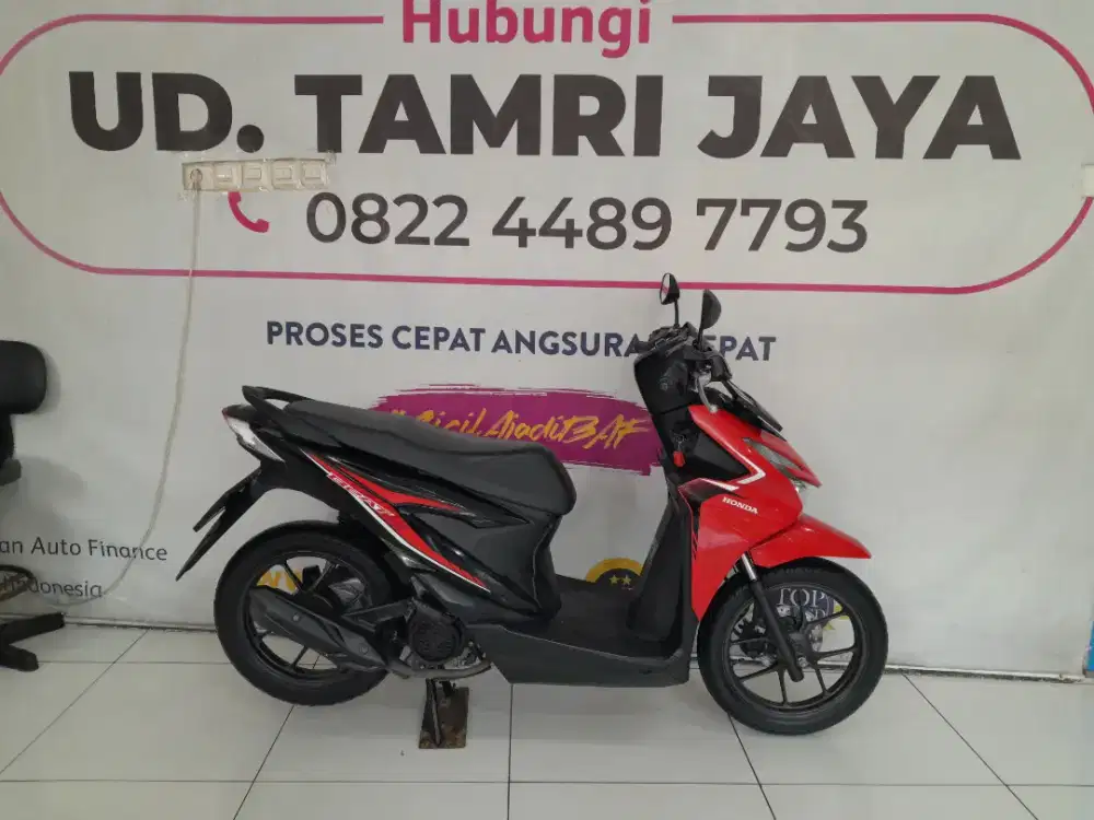 HONDA BEAT ECO 2025 MERAH BOS