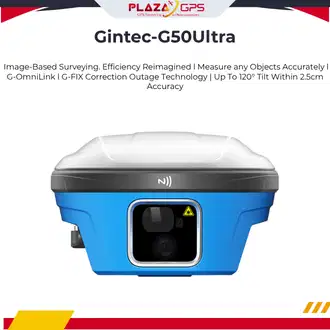 GPS Geodetik Gintec G50 Ultra Visual + Laser RTK GNSS Paket Unit Only