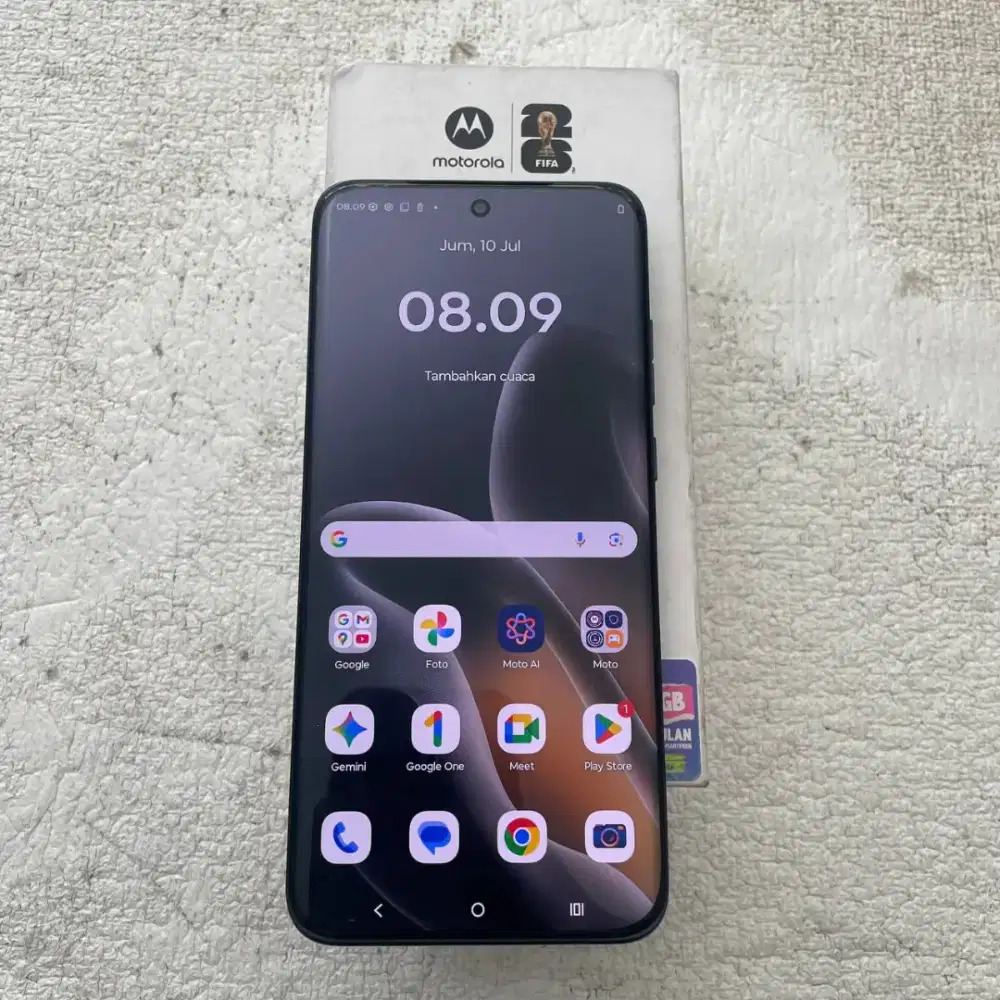 Motorola Edge 70 Fusion Warna Hitam 8/256GB
