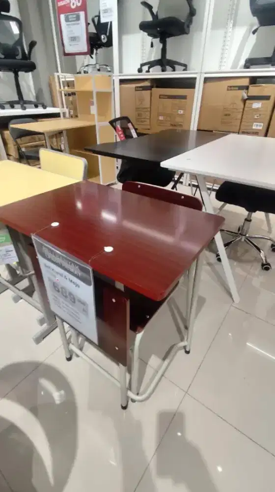 OBRAL SET MEJA KURSI SEKOLAH (BISA BORONGAN)