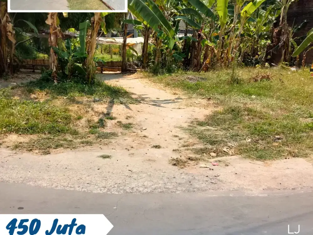 DIJUAL PEKARANGAN STRATEGIS – GEDANGAN, KEMIRI