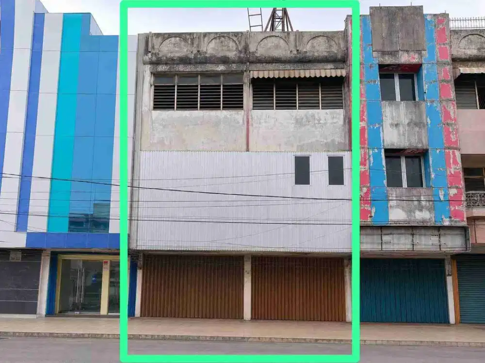 Dijual Gedung eks Bank dekat Mall Palembang