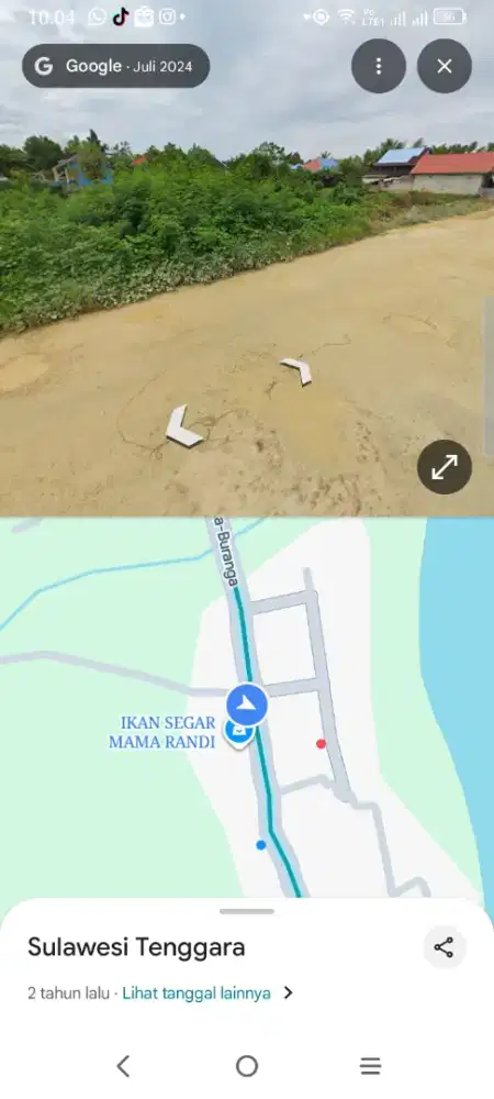 Di Jual Tanah dengan Luas 2 Hektar/Bisa beli Ratusan meter