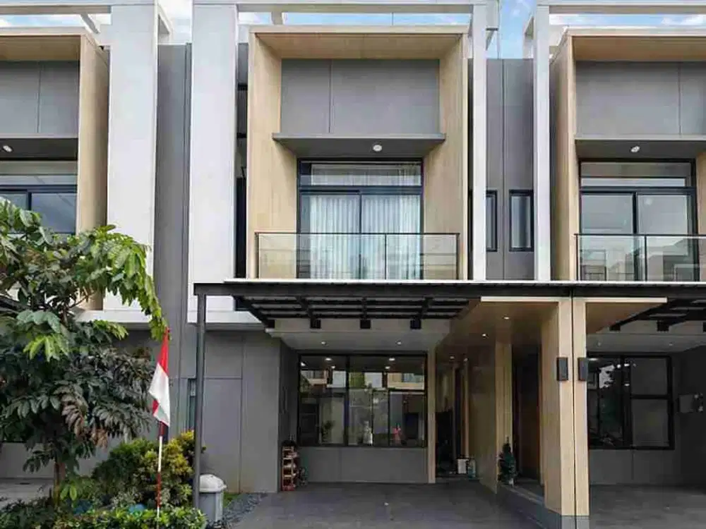 DISEWAKAN RUMAH FULL FURNISHED 3 LANTAI DI TANAKAYU BSD