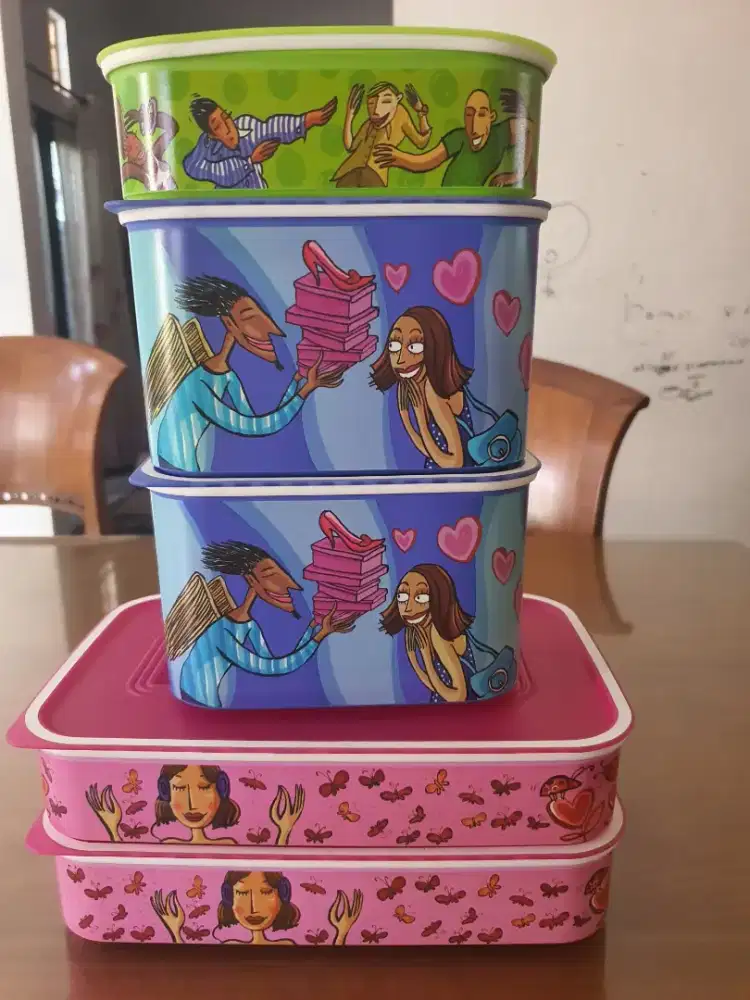 Di jual tupperware limited edition / koleksi edisi khusus